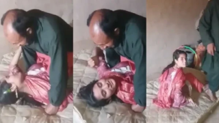 Bhojpuri sex video Young Muslim girl pussy fucked by daddy