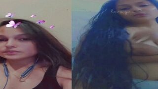Bhojpuri mein sex video Girl Nude Show With Her Plump Big Boobs