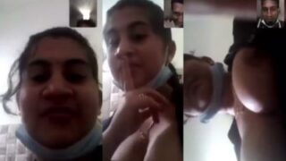 Bhojpuri sex video Babe Shows Boobs on Nude Video Call